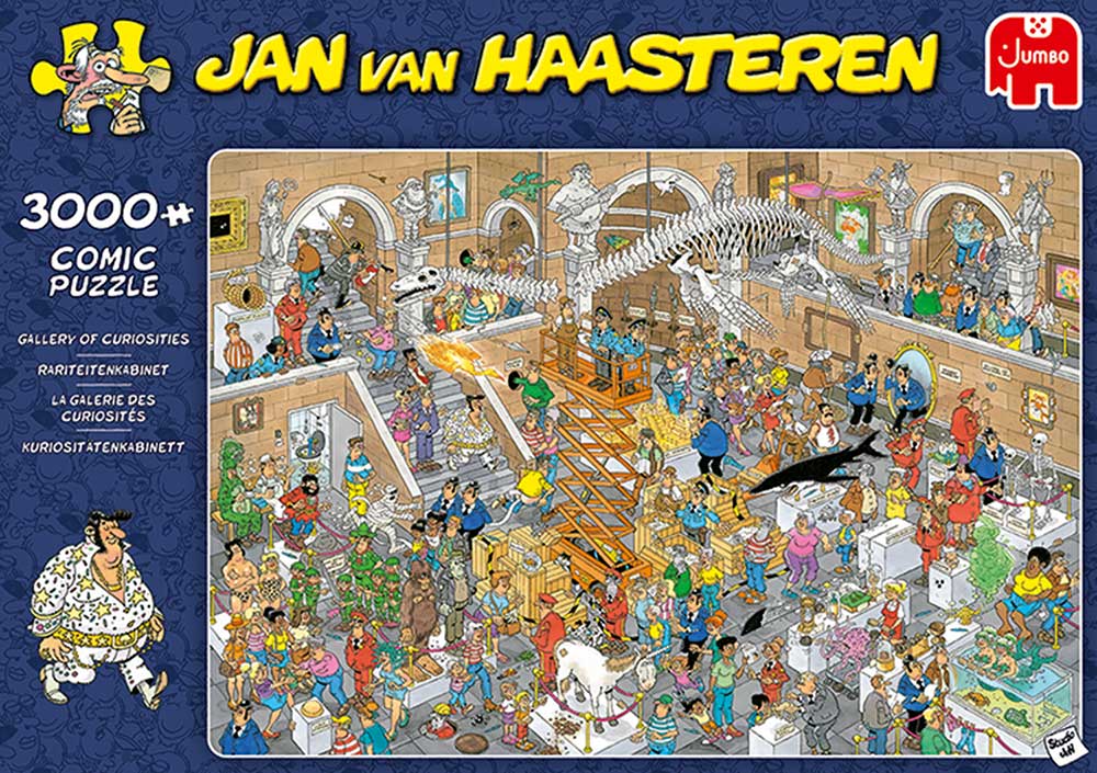 Jan van Haasteren – Furcsaságok galériája Jumbo 3000 darabos kirakó puzzle (JU - 20031) - puzzlegarden