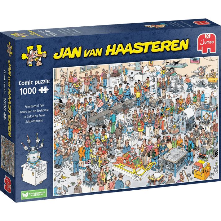 Jan van Haasteren - Jövő - expo Jumbo 1000 darabos kirakó puzzle (JU - 20067) - puzzlegarden
