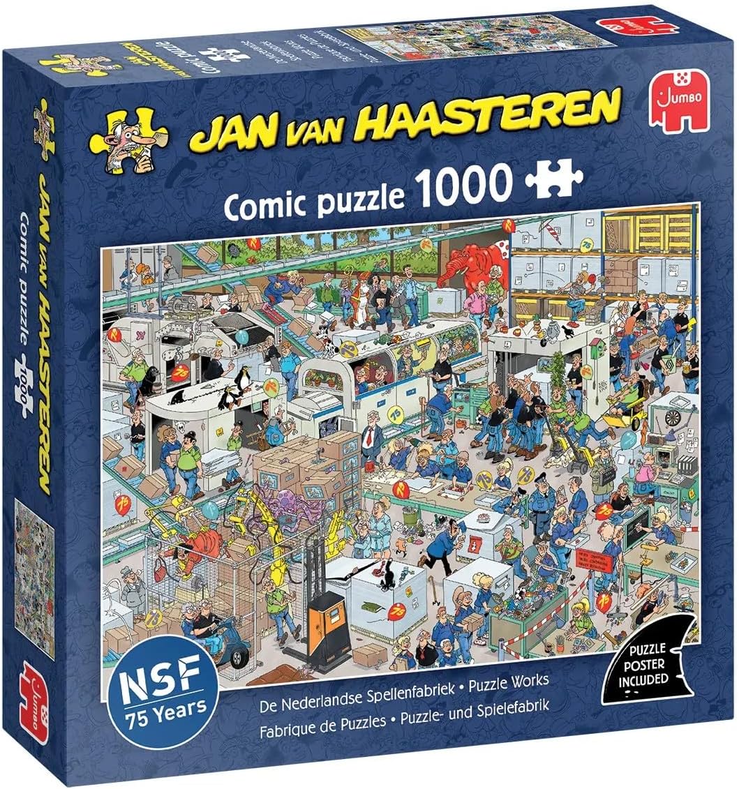 Jan van Haasteren – Kirakógyár Jumbo 1000 darabos kirakó puzzle (JU-1110100539) - puzzlegarden