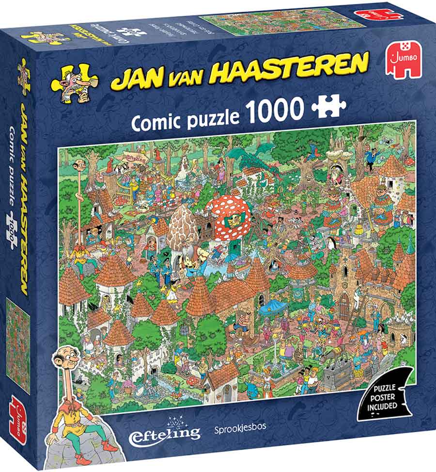 Jan van Haasteren - Meseerdő Jumbo 1000 darabos kirakó puzzle (JU - 1110100608) - puzzlegarden