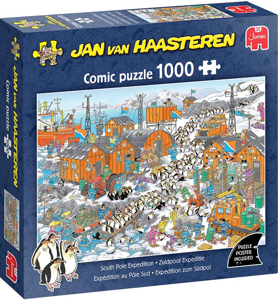 Jan van Haasteren - Sarki Expedíció Jumbo 1000 darabos kirakó puzzle (JU - 1110100607) - puzzlegarden