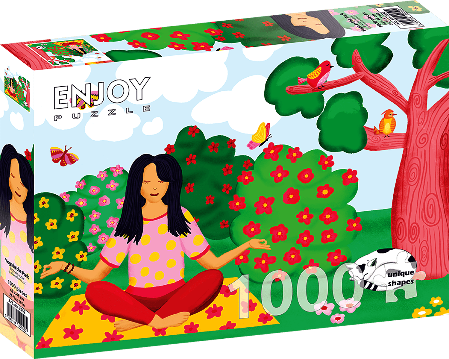 Jóga a Parkban Enjoy 1000 darabos kirakó puzzle (EN - 2052) - puzzlegarden