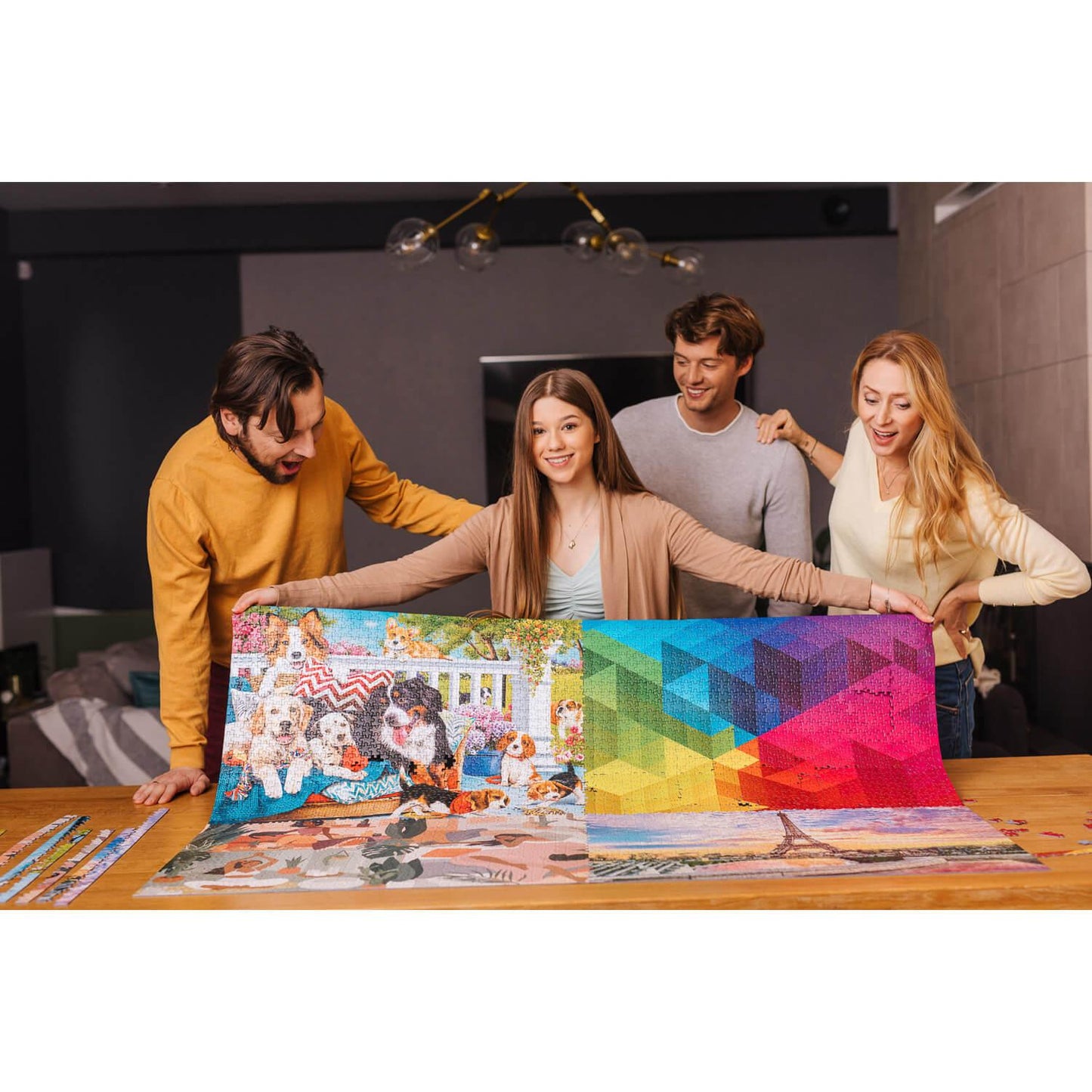 Jóga, cicák és kávék - Nyugalmas percek Trefl Prime 1000 darabos kirakó puzzle (TR - 10695) - puzzlegarden