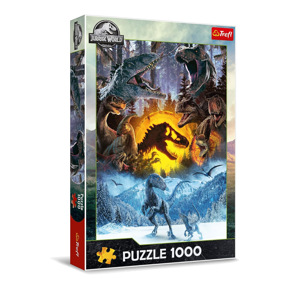 Jurassic Park világában Trefl 1000 darabos kirakó puzzle (TR-10939) - puzzlegarden