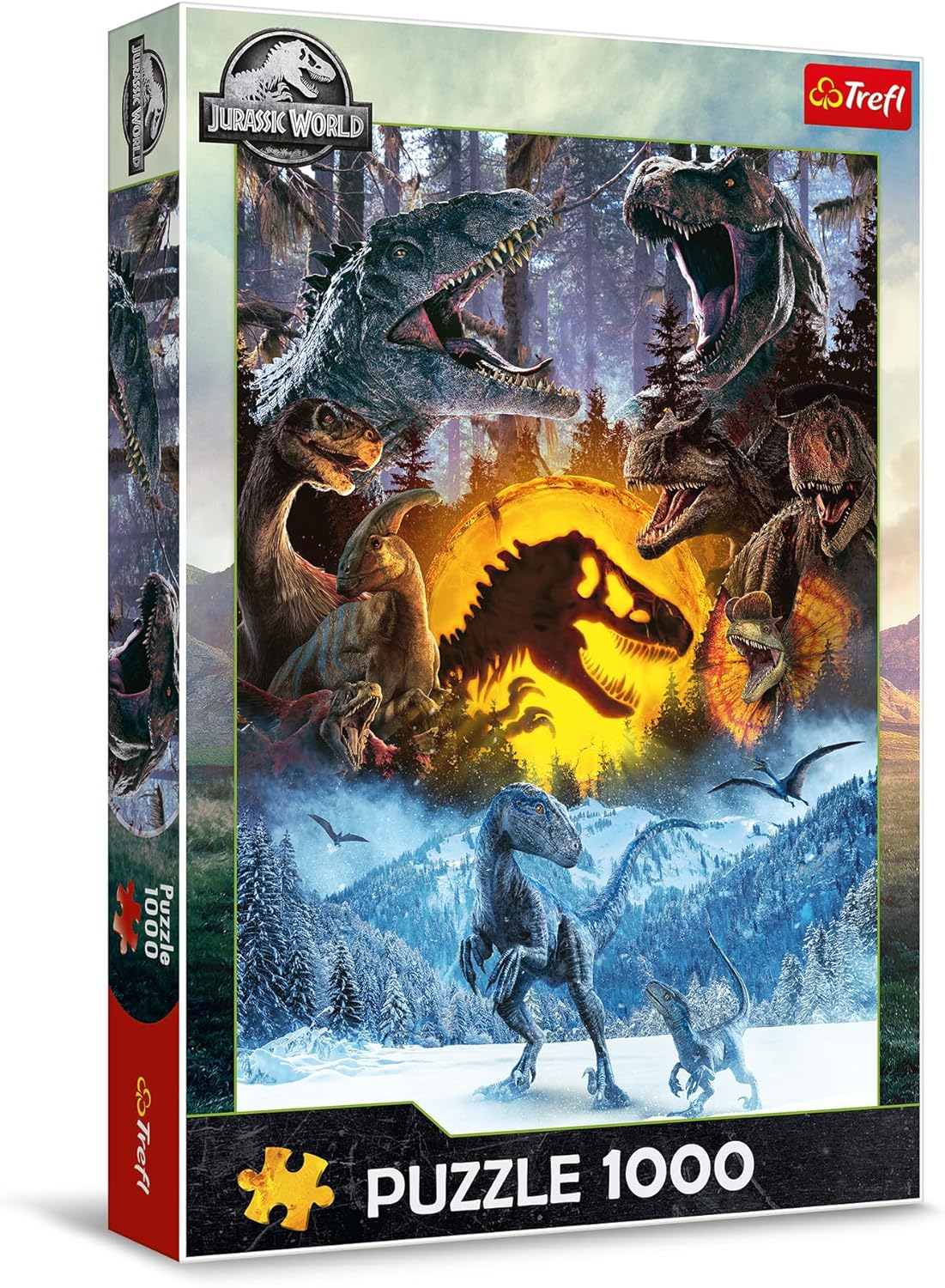 Jurassic Park világában Trefl 1000 darabos kirakó puzzle (TR - 10939) - puzzlegarden