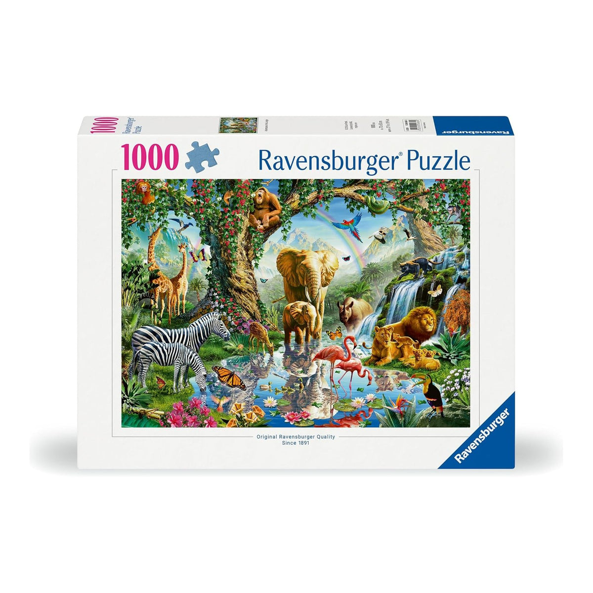 Kalandok a Dzsungelben Ravensburger 1000 darabos kirakó puzzle (RA - 12000682) - puzzlegarden