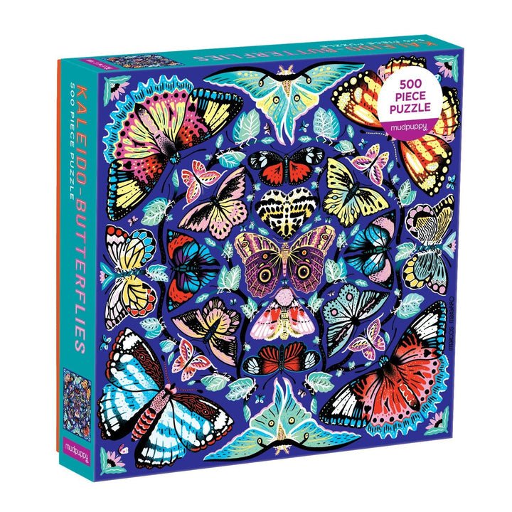 Kaleidoszkóp Pillangók Mudpuppy 500 darabos kirakó puzzle (GA - M052520S) - puzzlegarden