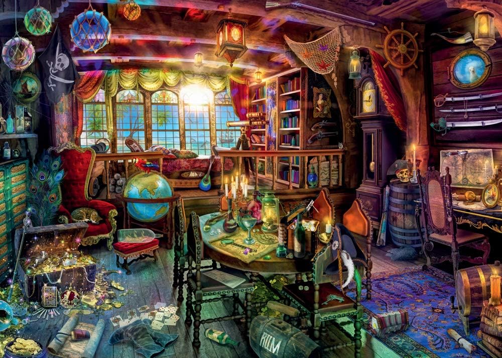 Kalóz élet Ravensburger 1000 darabos kirakó puzzle (RA - 12000119) - puzzlegarden