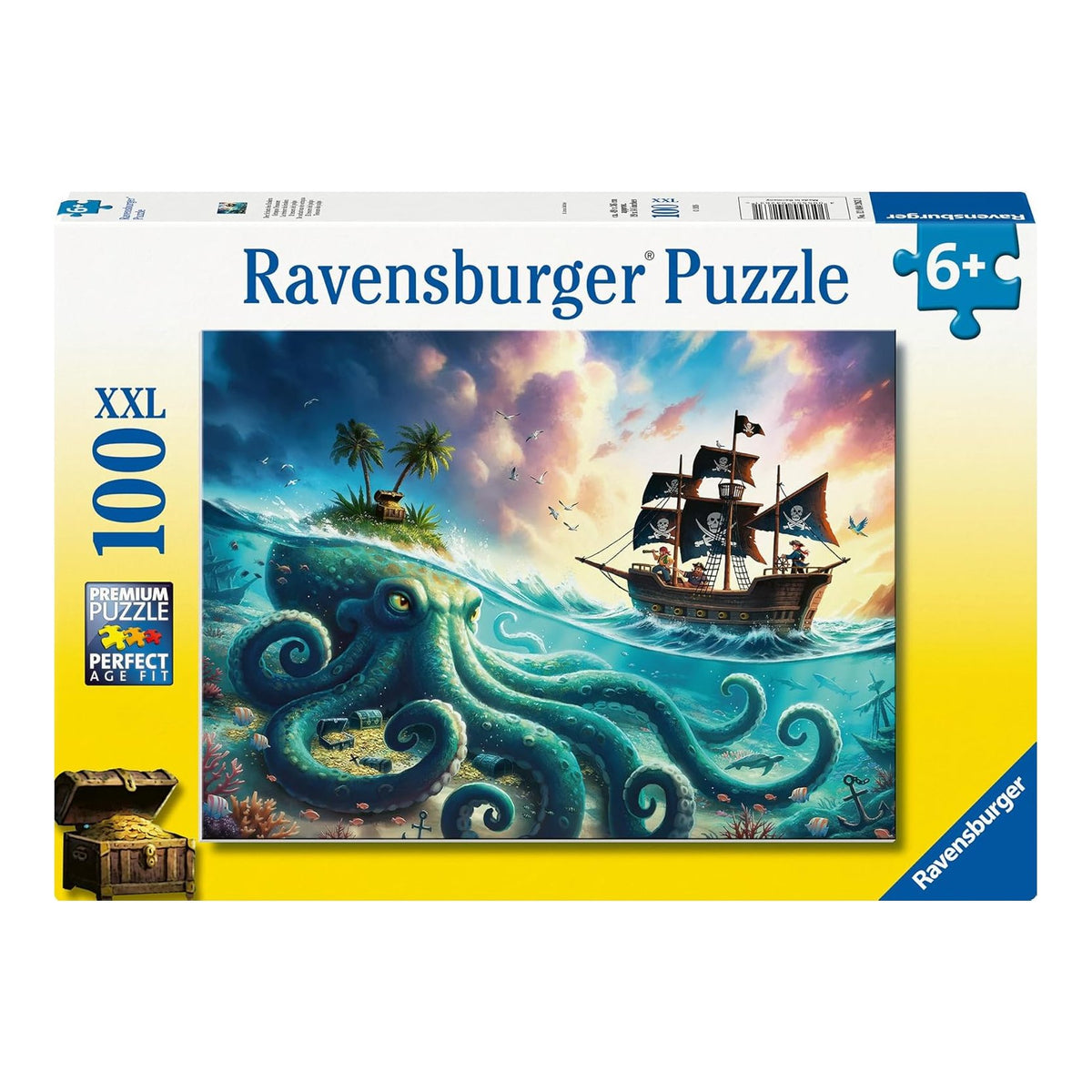 Kalózkincs Ravensburger 100 darabos kirakó puzzle (RA-12004263) - puzzlegarden