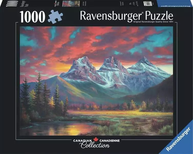 Kanadai Kollekció - A Három Nővér Ravensburger 1000 darabos kirakó puzzle (RA-12000672) - puzzlegarden