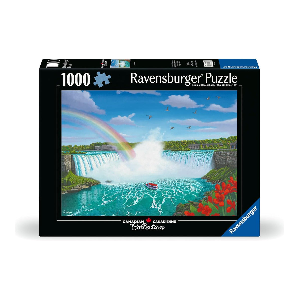 Kanadai Kollekció - Niagara vízesés Ravensburger 1000 darabos kirakó puzzle (RA - 12001486) - puzzlegarden