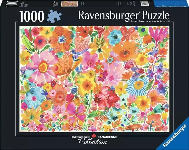 Kanadai Kollekció - Virágzó Szépségek Ravensburger 1000 darabos kirakó puzzle (RA-12000632) - puzzlegarden