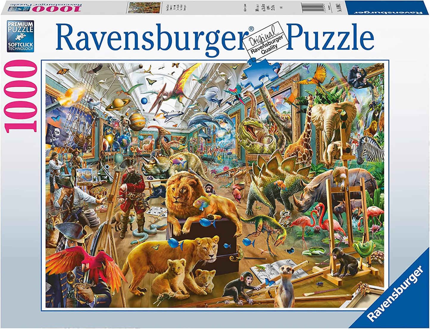 Káosz a Galériában Ravensburger 1000 darabos kirakó puzzle (RA - 16996) - puzzlegarden