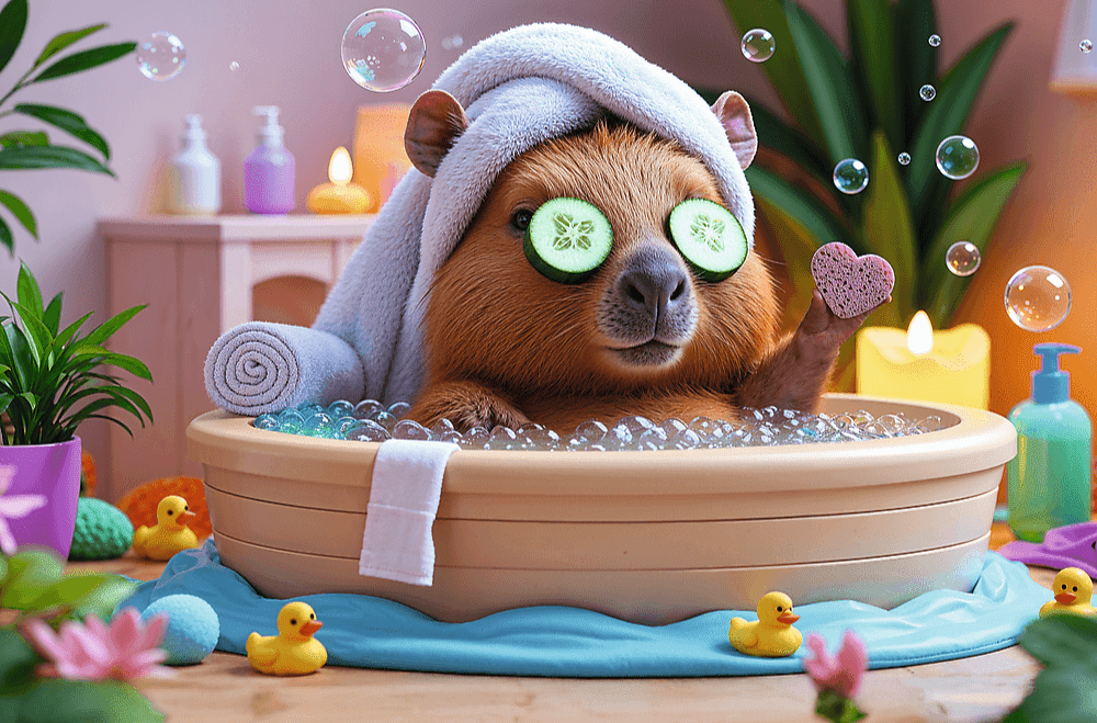 Kapibara Wellness Trefl 160 darabos kirakó puzzle (TR - 15433) - puzzlegarden