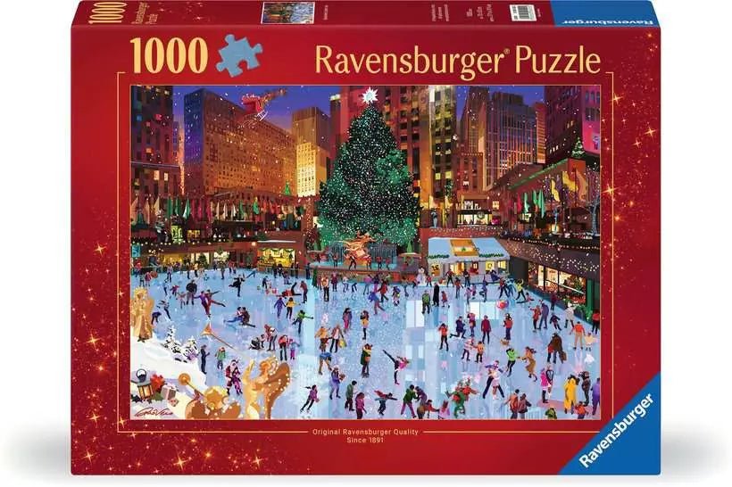 Karácsony a Rockefeller Centerben Ravensburger 1000 darabos kirakó puzzle (RA - 12000420) - puzzlegarden
