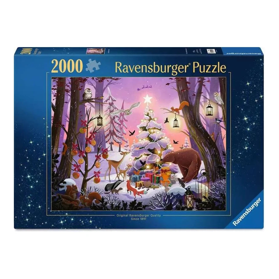 Karácsony az erdőben Ravensburger 2000 darabos kirakó puzzle (RA - 12001417) - puzzlegarden