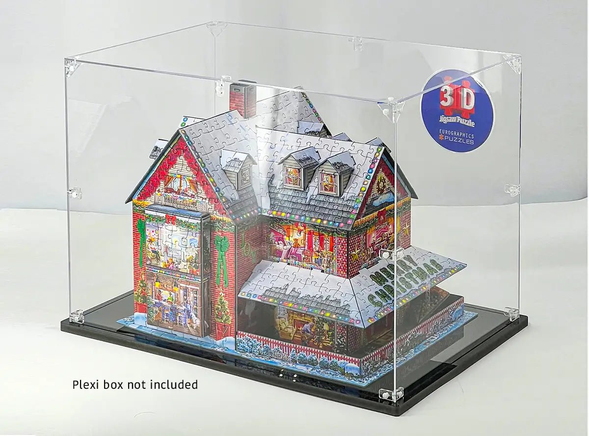 Karácsonyi ház – 3D puzzle Eurographics 1100 darabos kirakó puzzle (EUR-9910-5817) - puzzlegarden