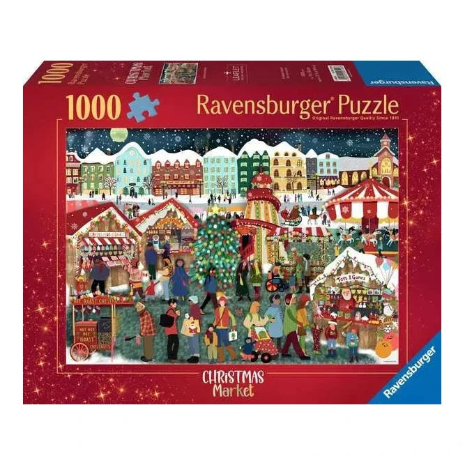 Karácsonyi Vásár Ravensburger 1000 darabos kirakó puzzle (RA - 12000729) - puzzlegarden
