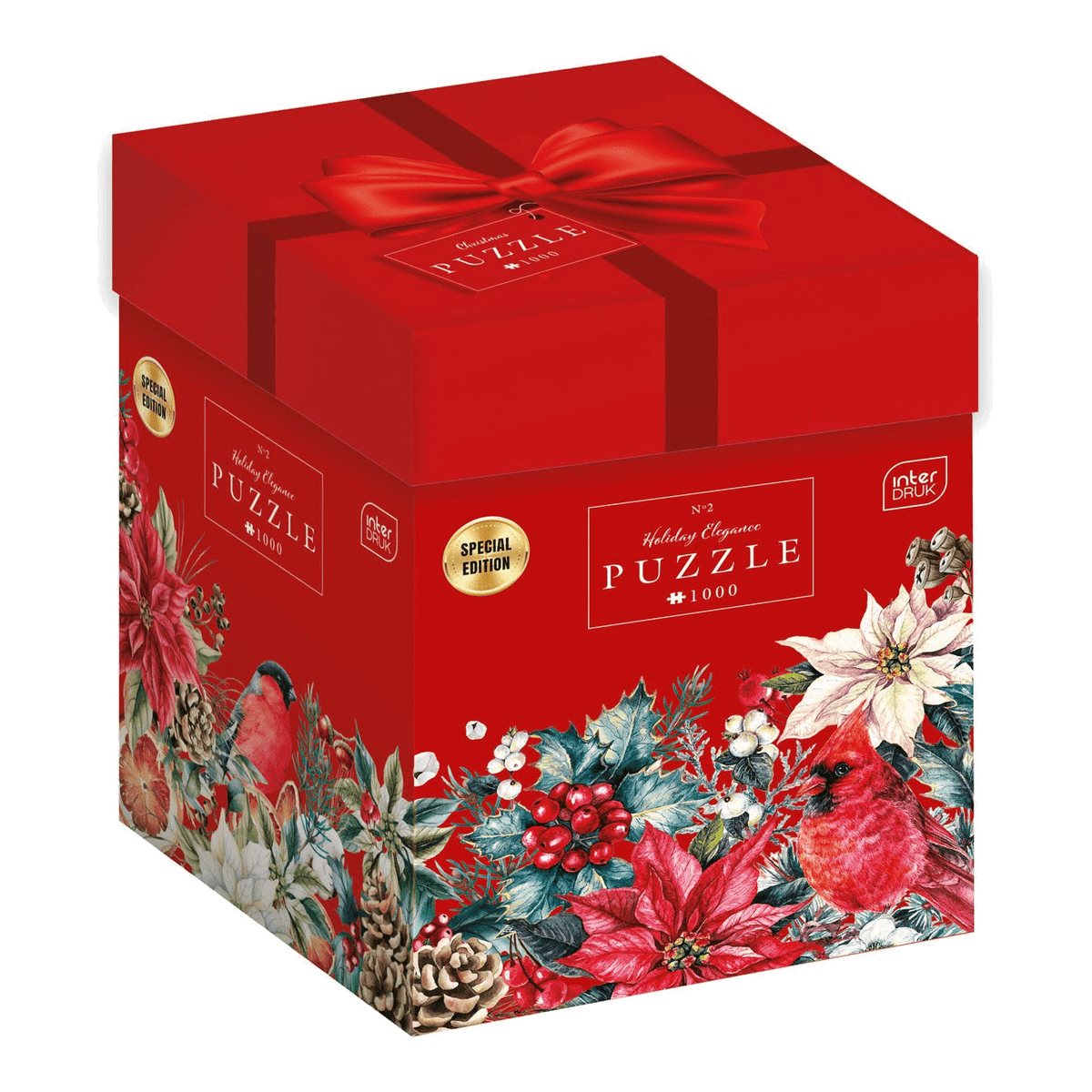 Karácsonyi virágok 2 Interdruk 1000 darabos kirakó puzzle (ID-5902277396150) - puzzlegarden