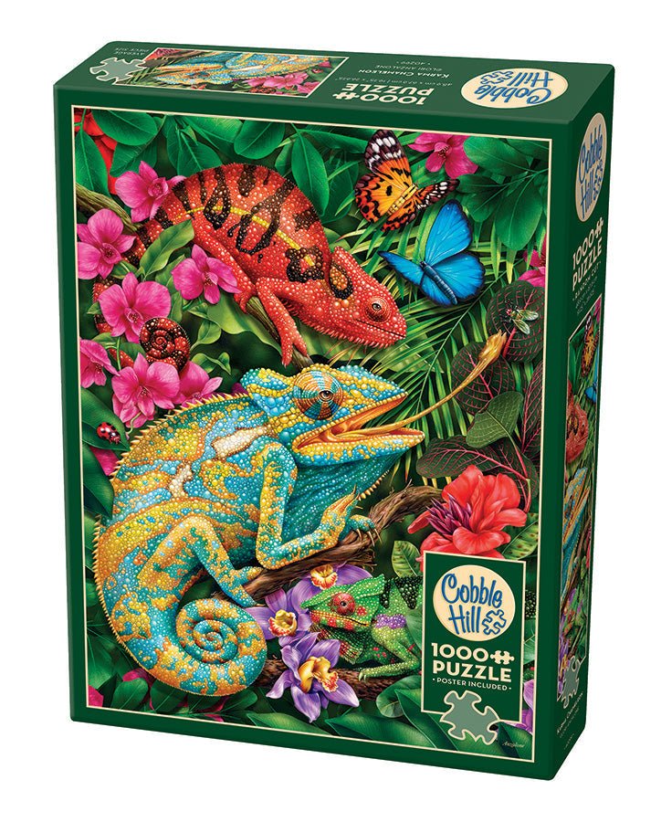 Karma kaméleon Cobble Hill 1000 darabos kirakó puzzle (CH - 40299) - puzzlegarden