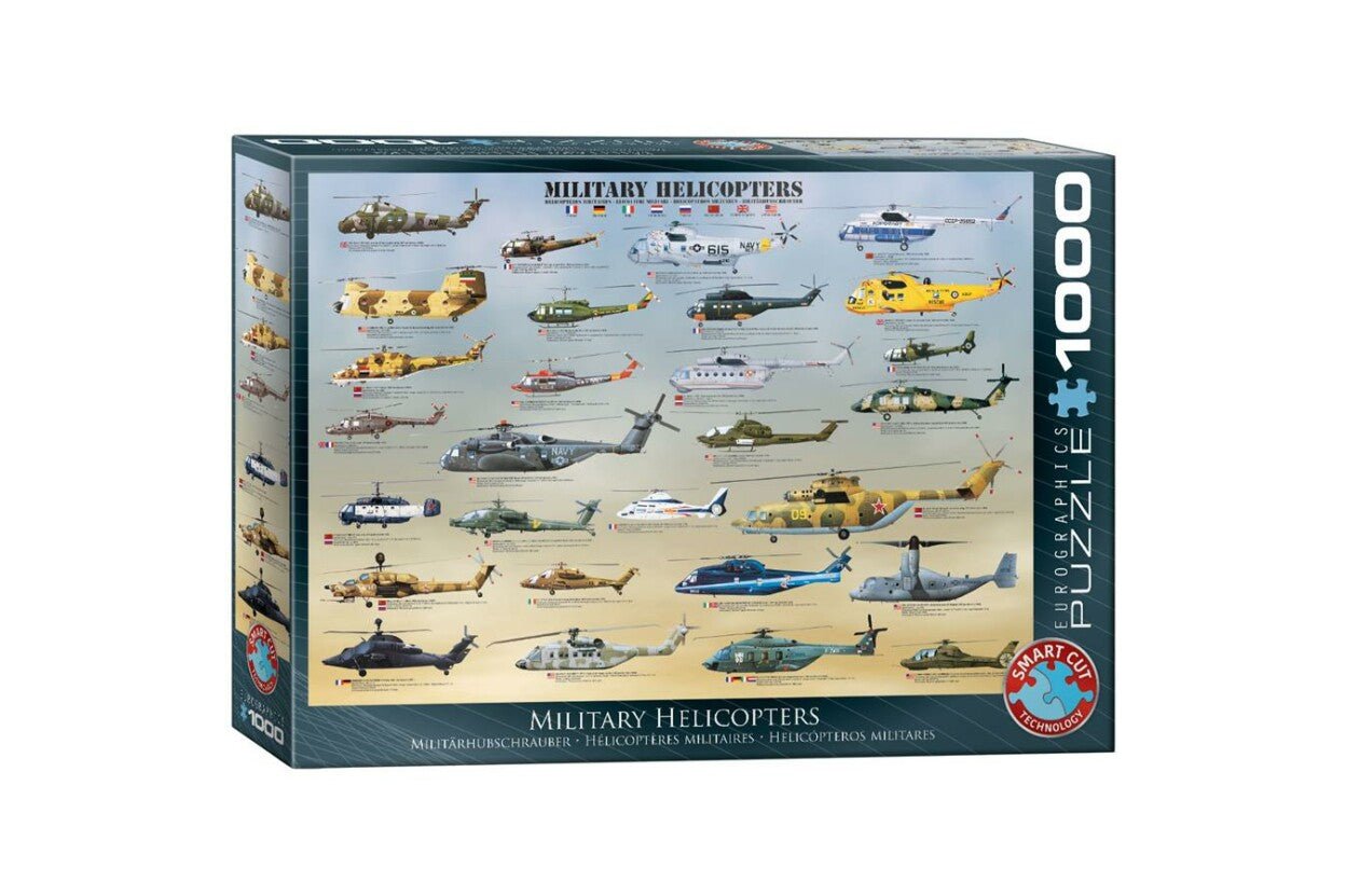 Katonai Helikopterek EuroGraphics 1000 darabos kirakó puzzle (EUR - 6000 - 0088) - puzzlegarden