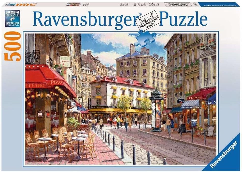 Kávézók Ravensburger 500 darabos kirakó puzzle (RA - 14116) - puzzlegarden