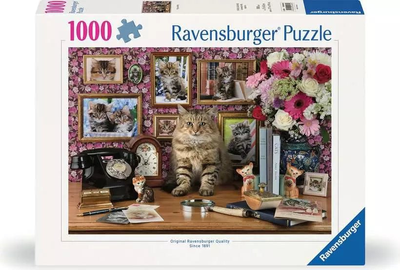 Kedves Kiscicám Ravensburger 1000 darabos kirakó puzzle (RA-12000482) - puzzlegarden