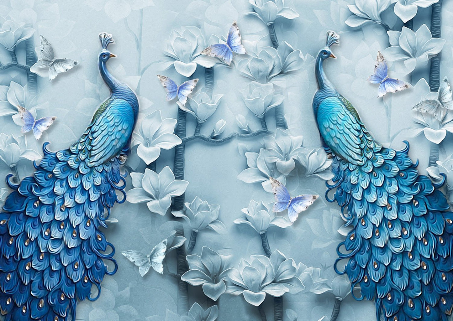 Kék Pávák Enjoy 1000 darabos kirakó puzzle (EN - 1623) - puzzlegarden