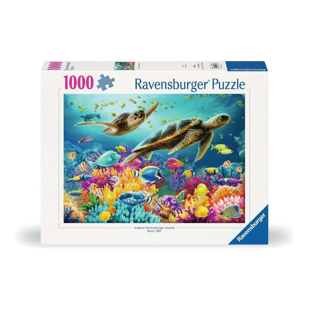 Kék víz alatti világ Ravensburger 1000 darabos kirakó puzzle (RA - 12000577) - puzzlegarden