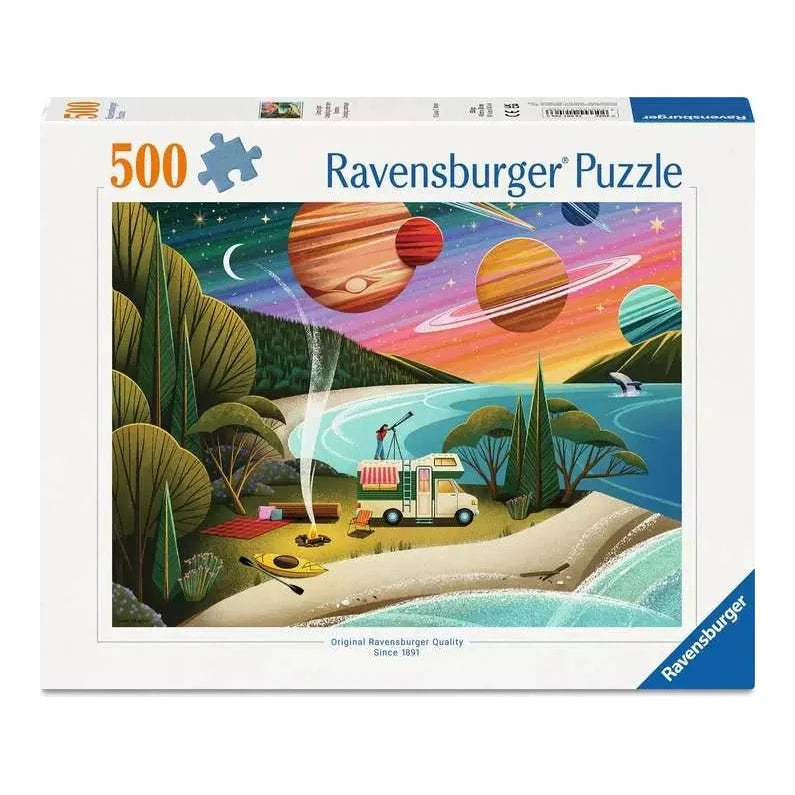 Kempingezés Ravensburger 500 darabos kirakó puzzle (RA-12001706) - puzzlegarden