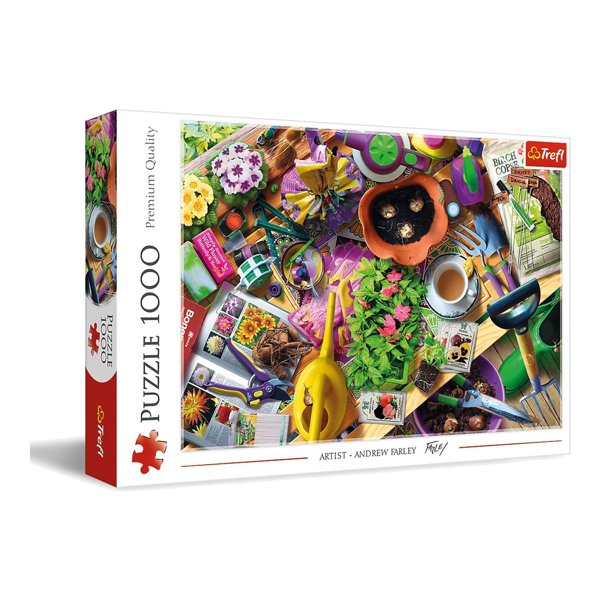 Kert rendbetétele Trefl 1000 darabos kirakó puzzle (TR-10927) - puzzlegarden