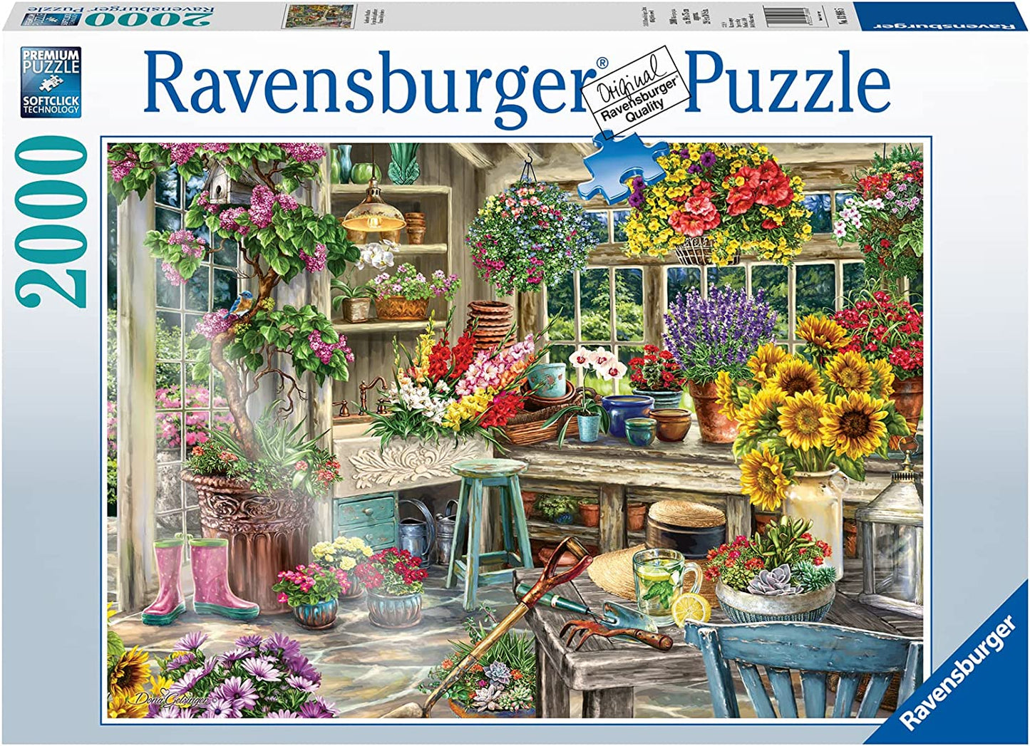 Kertészkedés Ravensburger 2000 darabos kirakó puzzle (RA - 13996) - puzzlegarden