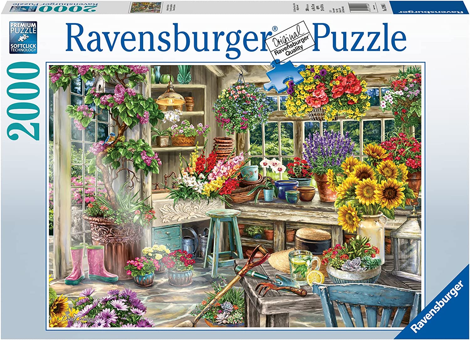 Kertészkedés Ravensburger 2000 darabos kirakó puzzle (RA - 13996) - puzzlegarden