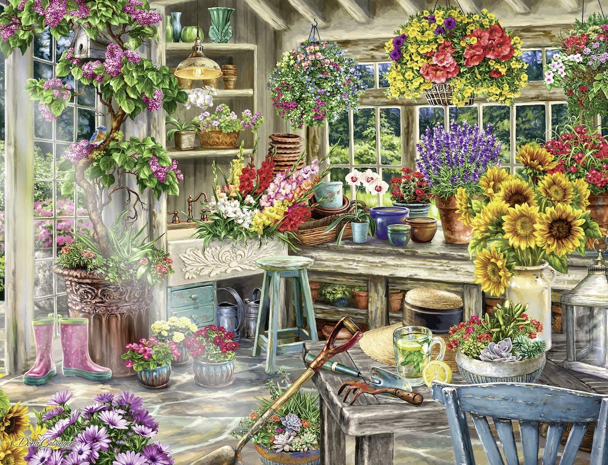 Kertészkedés Ravensburger 2000 darabos kirakó puzzle (RA - 13996) - puzzlegarden