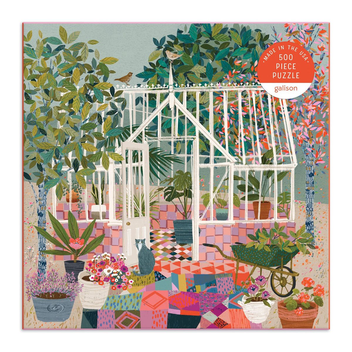Kerti Üvegház Galison 500 darabos kirakó puzzle (GA - 9780735368590) - puzzlegarden
