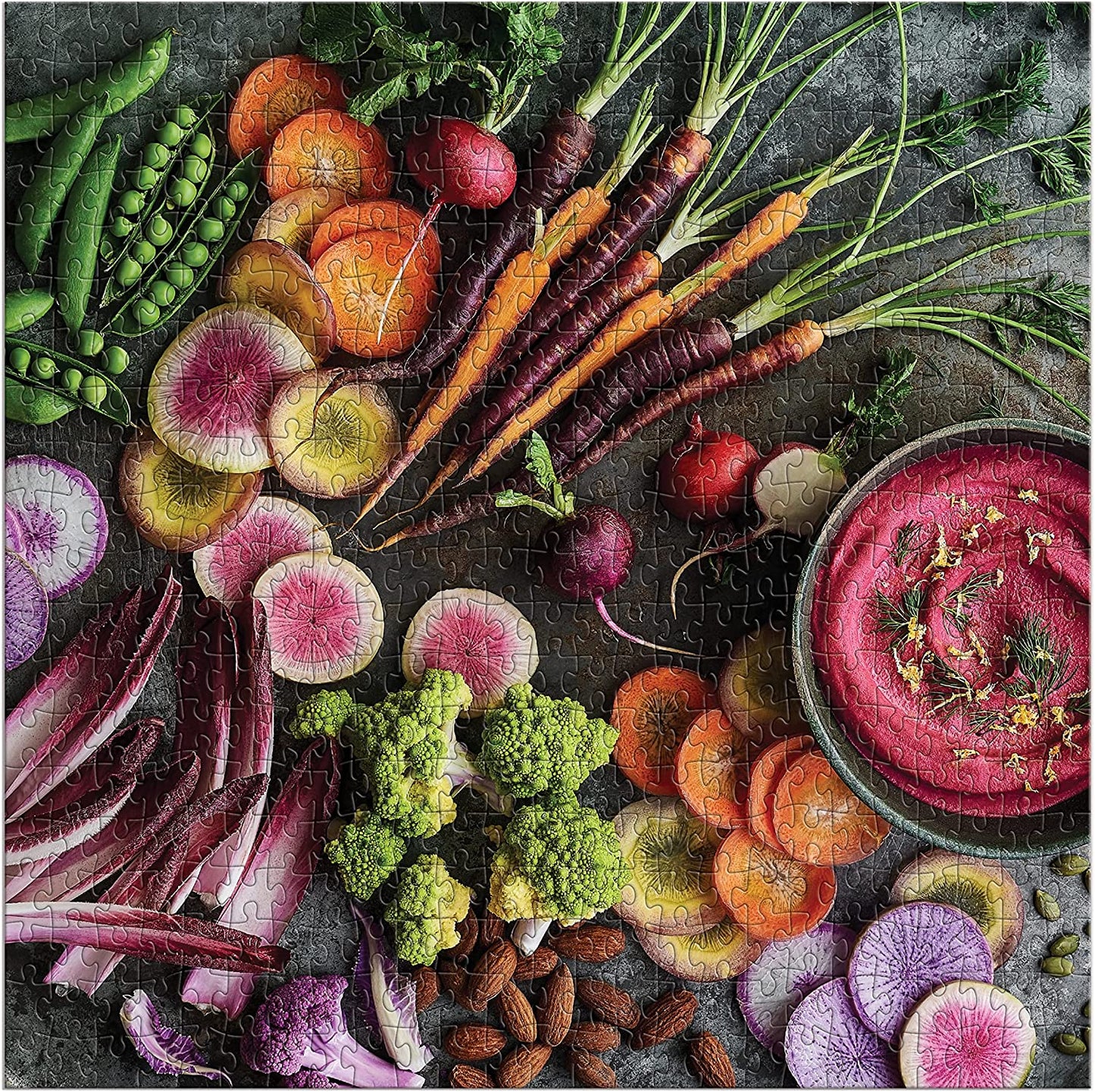 Kerti Zöldségek Galison 500 darabos kirakó puzzle (GA - M0506221) - puzzlegarden