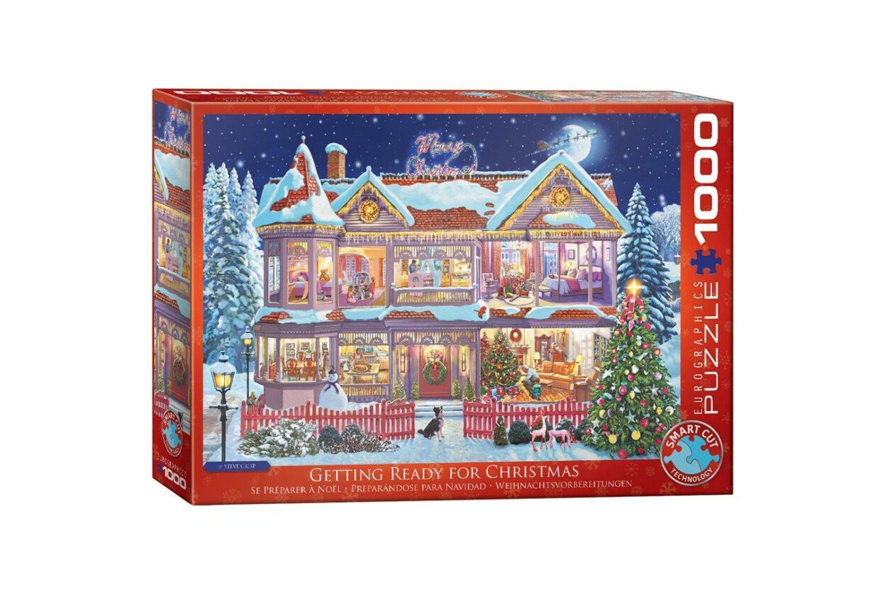 Készülődés az Ünnepre EuroGraphics 1000 darabos kirakó puzzle (EUR - 6000 - 0973) - puzzlegarden
