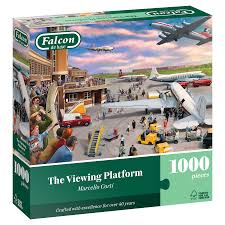 Kilátóterasz Falcon 1000 darabos kirakó puzzle (JU-1110500140) - puzzlegarden