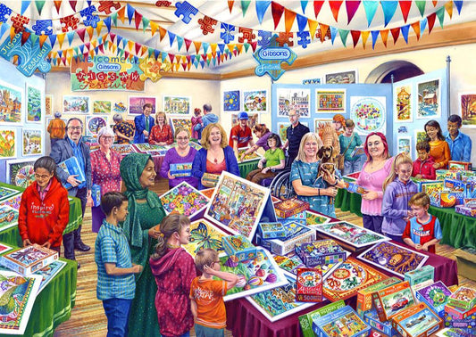 Kirakós fesztivál Gibsons 1000 darabos kirakó puzzle (G - G6400) - puzzlegarden