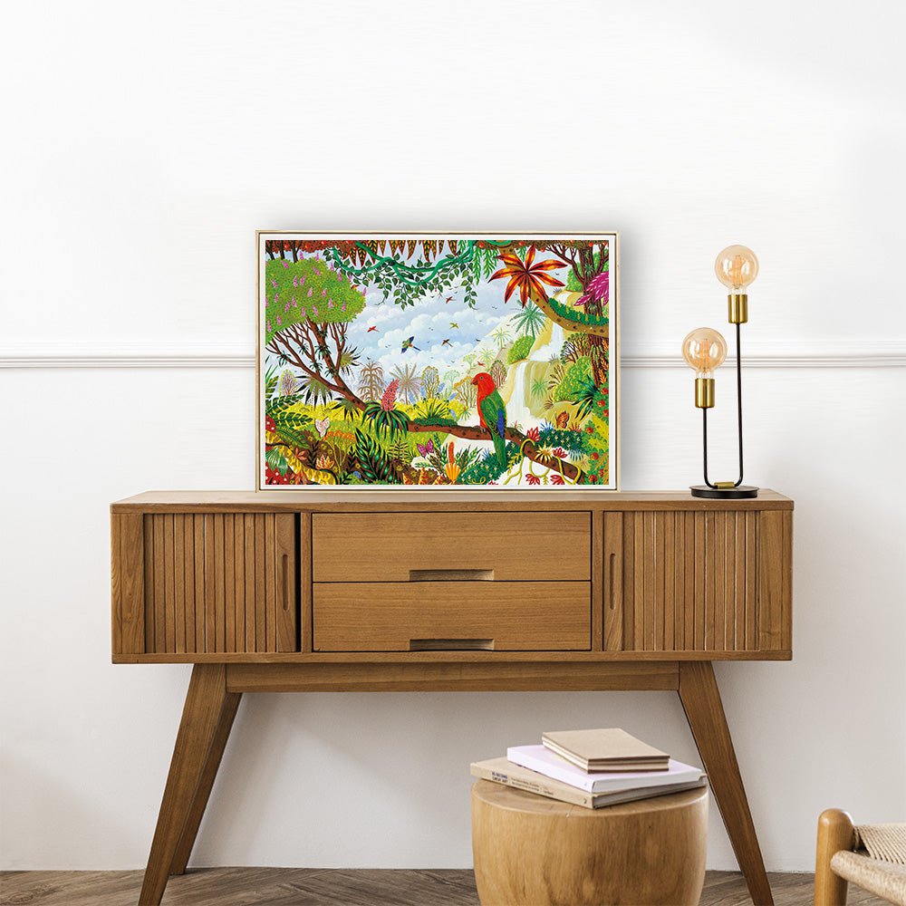 Király papagáj Pieces & Peace 1000 darabos kirakó puzzle (PaP - 0075) - puzzlegarden