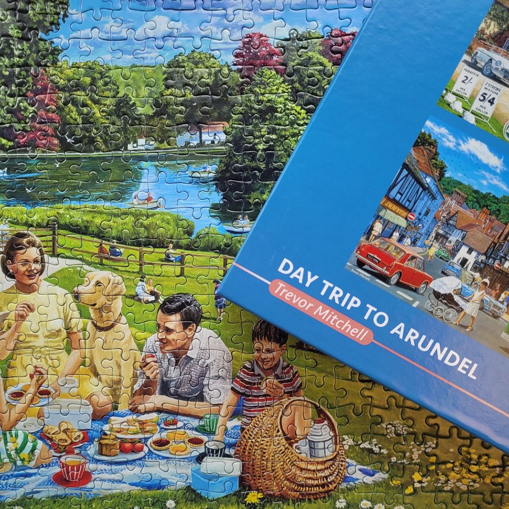 Kirándulás Arundelbe - 4x500 Gibsons 500 darabos kirakó puzzle (G - G5067) - puzzlegarden