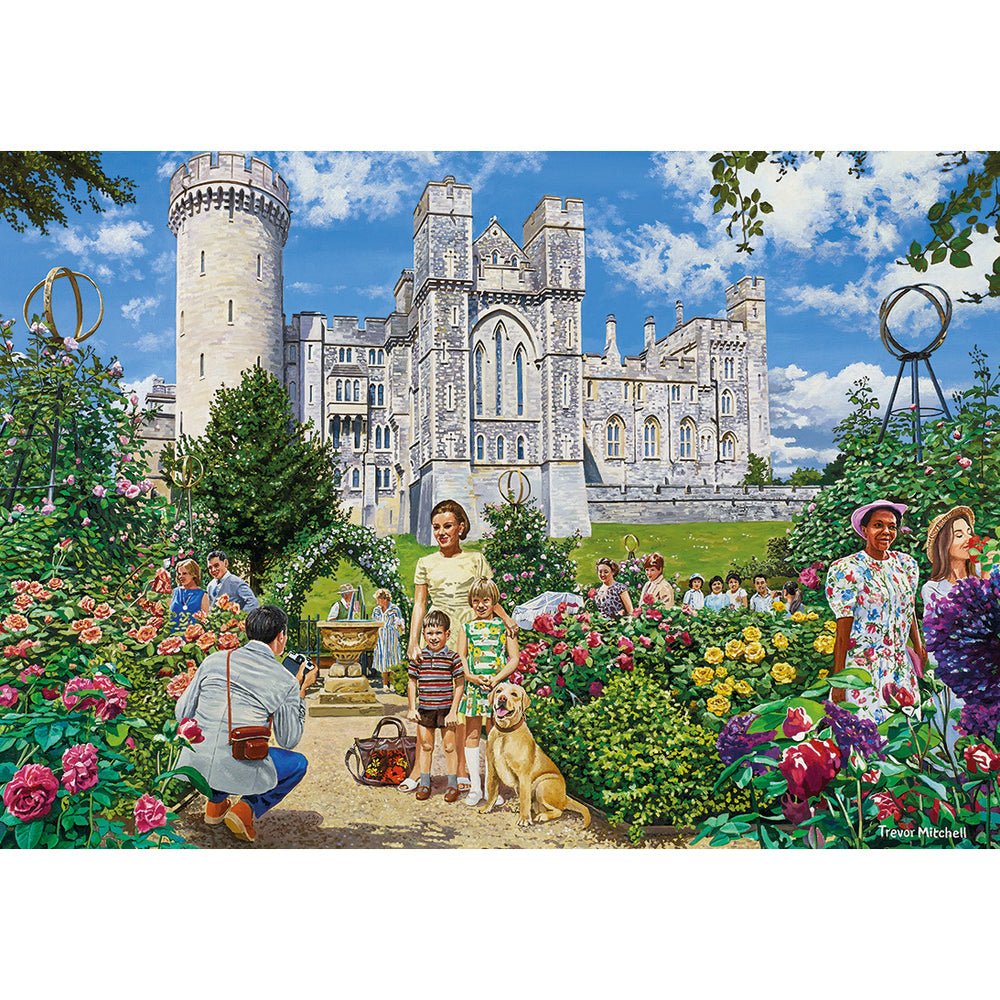 Kirándulás Arundelbe - 4x500 Gibsons 500 darabos kirakó puzzle (G - G5067) - puzzlegarden