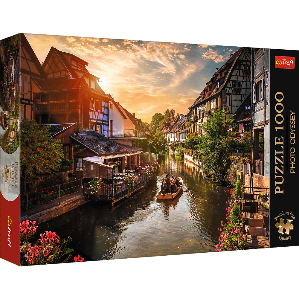 Kis Velence, Colmar, Franciaország Trefl 1000 darabos kirakó puzzle (TR - 10816) - puzzlegarden