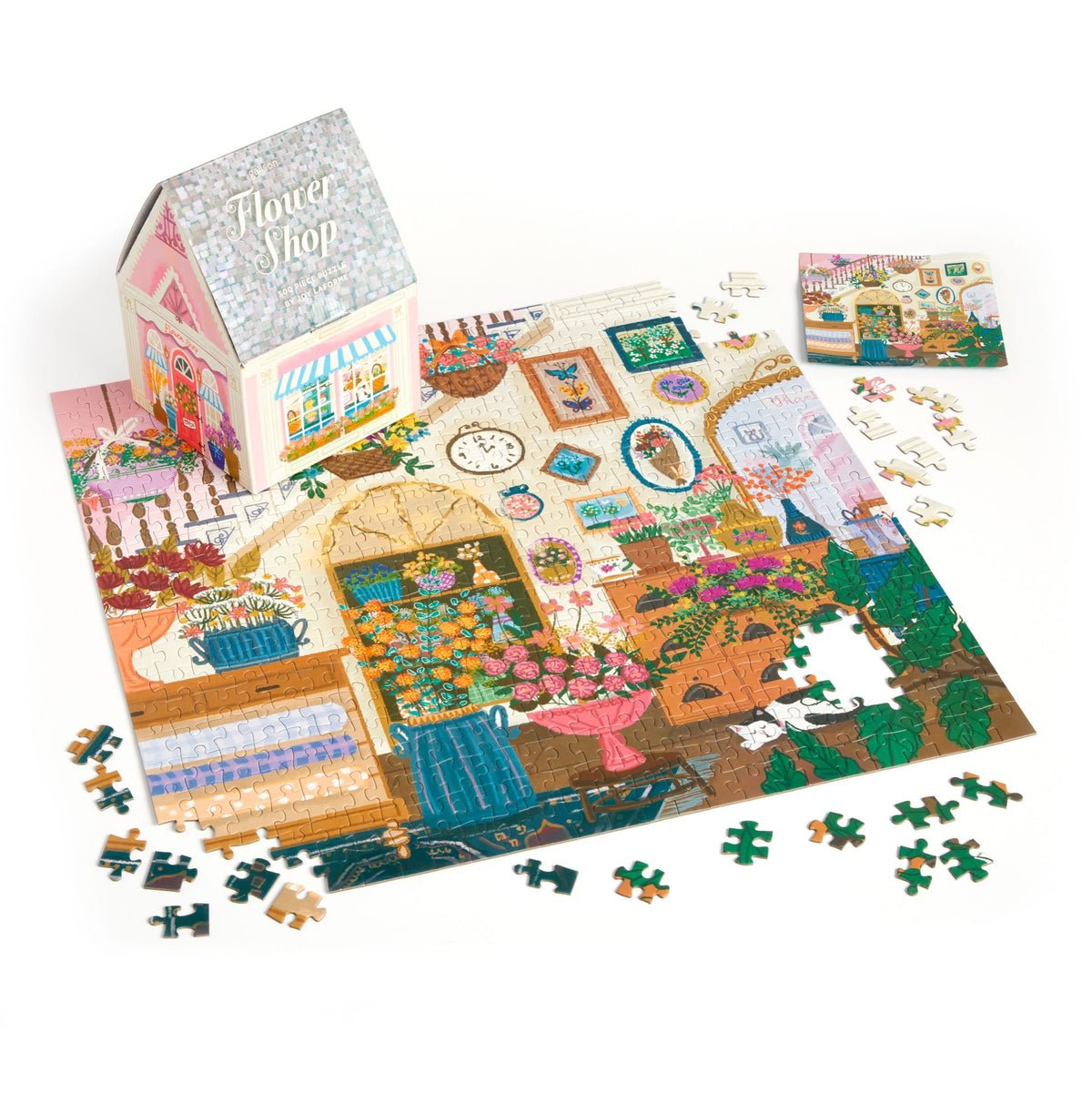 Kis virágbolt - díszdobozban Galison 500 darabos kirakó puzzle (GA - 9780735381322) - puzzlegarden