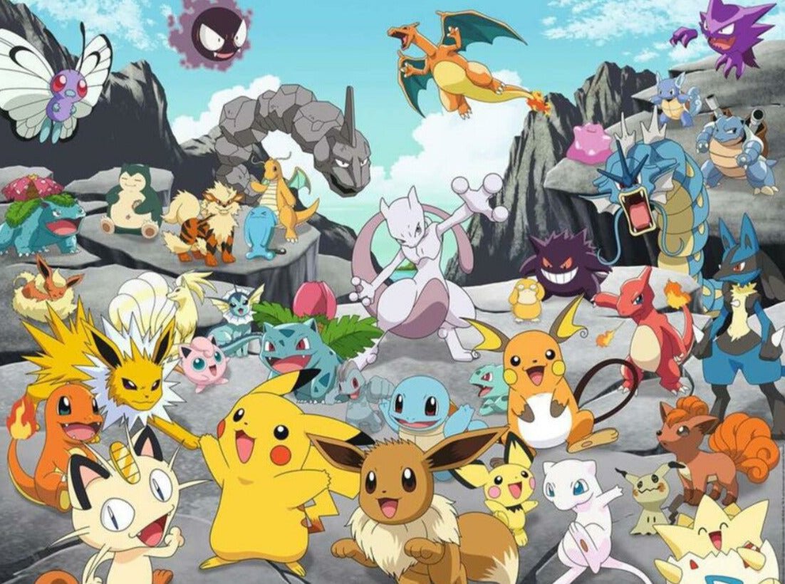 Klasszikus Pokémon Ravensburger 1500 darabos kirakó puzzle (RA - 16784) - puzzlegarden