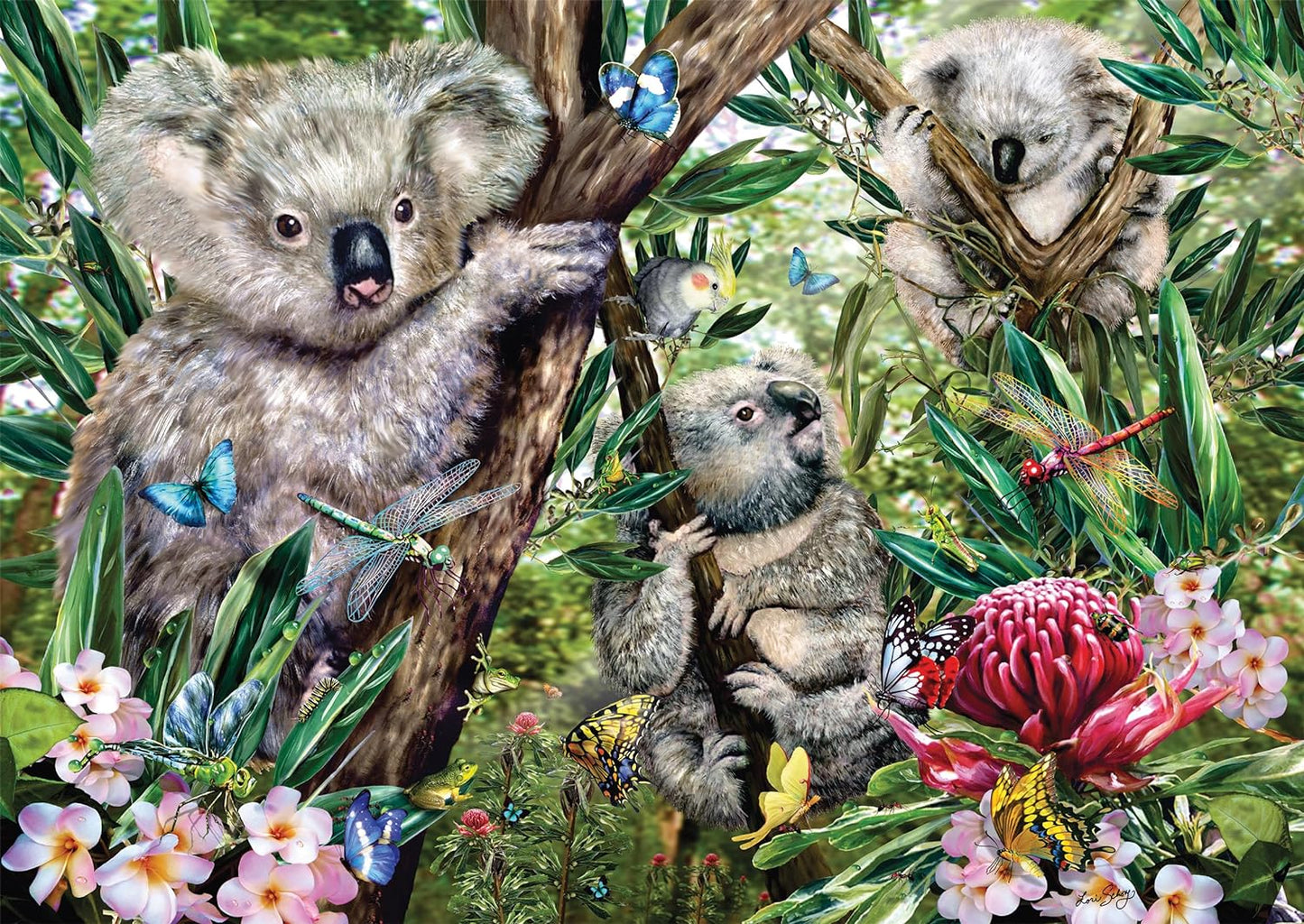 Koala Család Schmidt Spiele 500 darabos kirakó puzzle (SCH - 59706) - puzzlegarden