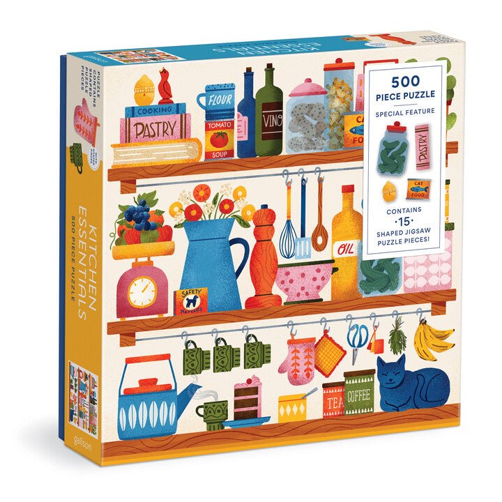 Konyhai Csecsebecsék Galison 500 darabos kirakó puzzle (GA - 9780735374966) - puzzlegarden