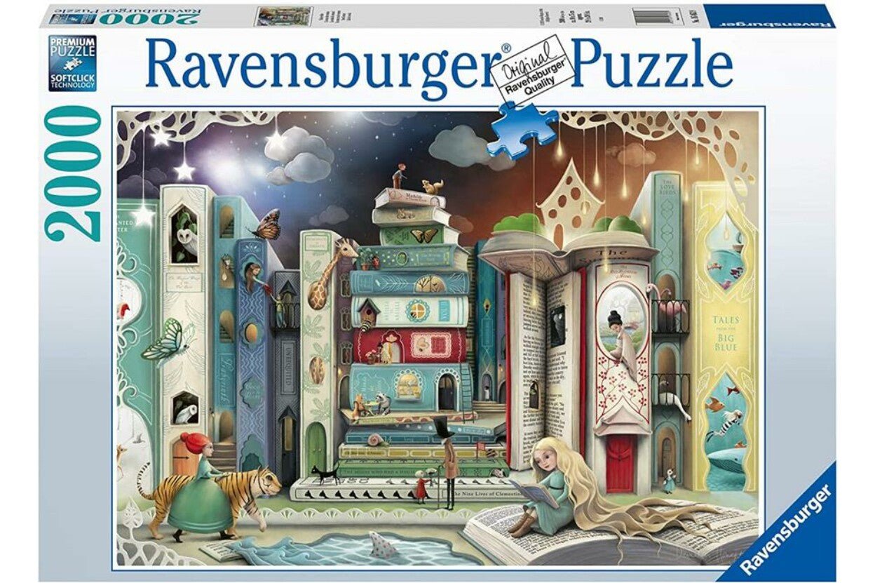 Könyvek útja Ravensburger 2000 darabos kirakó puzzle (RA - 16463) - puzzlegarden