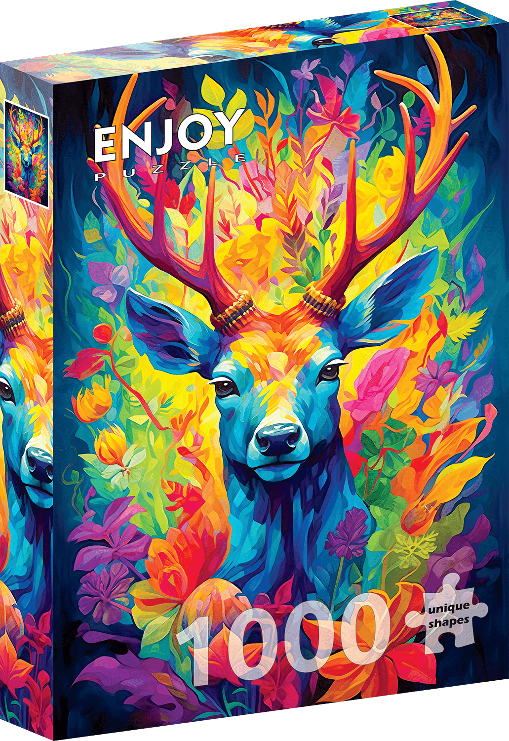 Koronás Szarvas Enjoy 1000 darabos kirakó puzzle (EN - 2222) - puzzlegarden