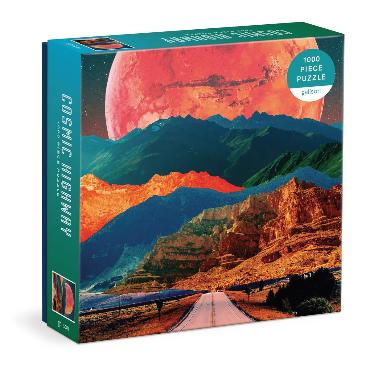 Kozmikus autópálya Galison 1000 darabos kirakó puzzle (GA - 9780735380059) - puzzlegarden